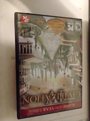 Sid Meier's 4 Civilization Game of the Year Edition  2010 Untested Used(?) - Image 1 of 3