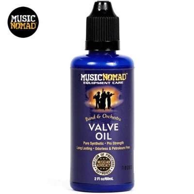MUSICNOMAD Music Nomad Valve Oil - Pro Strength & Pure Synthetic MN703 2oz