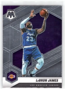 LeBron James 2020-21 Panini Mosaic NBA Basketball Card #81 LA Lakers MVP - Picture 1 of 2