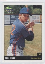 1991 Classic Best Pittsfield Mets Todd Nace #5