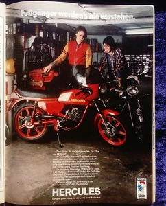 Hercules Ultra und K 50 RL, originale Werbung aus 1977 - Picture 1 of 1