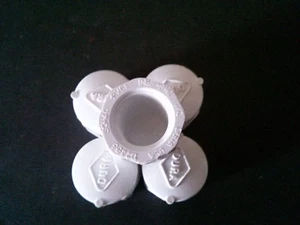 1/2 "pulgada PVC sched 40 tapas de rosca hembra LOTE de 5 Hecho en USA! ¡Envío gratis! - Imagen 1 de 2