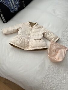 Chloe Baby Girls Reversible Coat, Age 6 Months