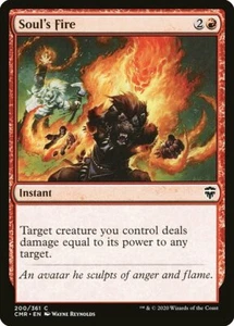 MTG Commander Legends *FOIL* C Soul's Fire #200 - Picture 1 of 1