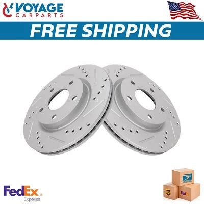 Juego de rotores de freno delanteros nuevos para Nissan Sentra 2013-2019 Foto 1 de 4