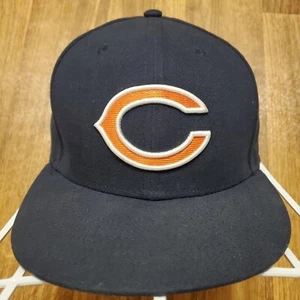 Chicago Bears Hat Cap Fitted Men 7 5/8 Blue Orange Football New Era 59Fifty - Picture 1 of 7