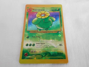 Pokemon Holo Smile Prism Vending Sticker Neo Genesis Pocooco Skiploom - Picture 1 of 6