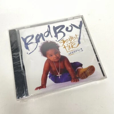 NEW SEALED Bad Boy Greatest Hits Volume 1 Explicit CD 1998 B.I.G PDiddy Mase - Image 1 of 4