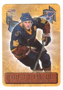 1997-98 PACIFIC PARAMOUNT #18 BRETT HULL PHOTOENGRAVINGS - Picture 1 of 1