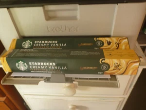 Starbucks Nespresso Creamy Vanilla Flavoured Capsules 10 Pack (x5 = 50 pods) - Picture 1 of 2