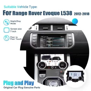 AC Air Condition Control Touch Screen For Range Rover Evoque L551 L538 2012-2018 - Picture 1 of 7