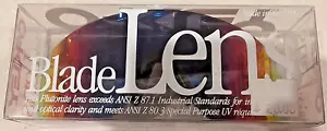 GENUINE OAKLEY BLADE/Razor Blade Positive Red IRIDIUM LENS W/ BOX - Picture 1 of 7