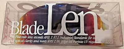 GENUINA HOJA DE OAKLEY/Hoja de afeitar positiva roja lente de iridio con caja Foto 1 de 4