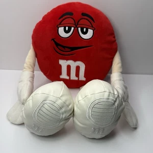 M&M Mars rot Plüschtier Stofftier Süßigkeiten Schokolade Puppe Figur Größe 9 Zoll - Bild 1 von 16