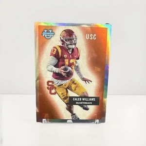 2023 Bowman University Chrome - 1955 Bowman Football #55BF-1 Caleb Williams (RC) - Picture 1 of 2