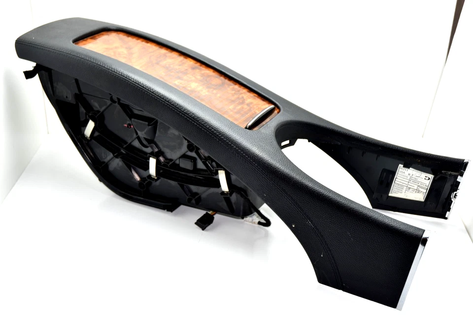 💎 Conjunto de almacenamiento reposabrazos consola negra Mercedes W211 E350 E55 2005-2009 OEM Foto 1 de 4