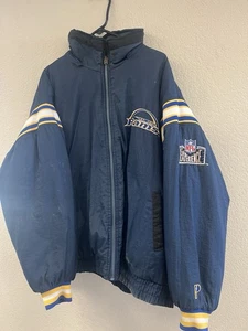 Vintage St. Louis Rams 90S Reversible Pro Layer  Size L polyester Made In Korea - Picture 1 of 10