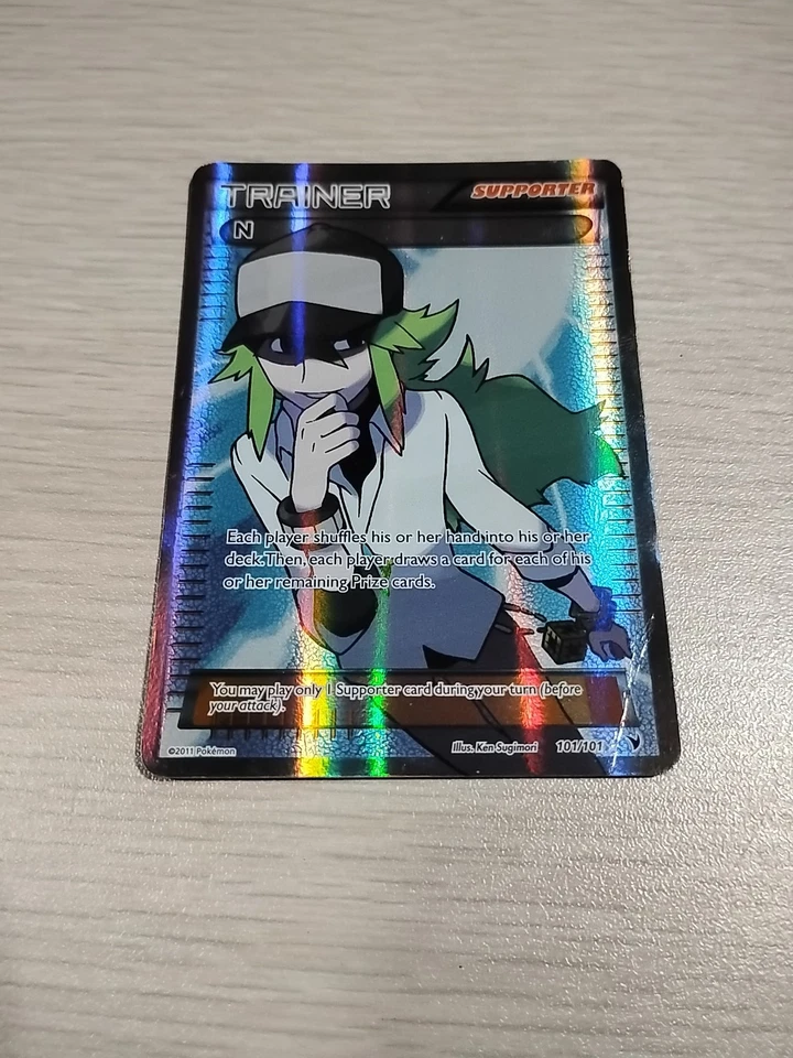 N Trainer-Supporter Pokemon Card, Noble Victories, #101/101, - Image 1 of 4