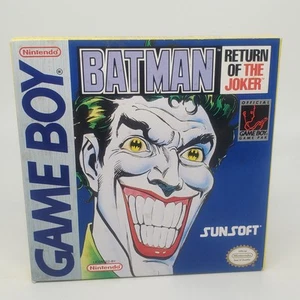 Batman: Il Ritorno del Joker Nintendo Gameboy scatola originale e manuale buone condizioni - Foto 1 di 16