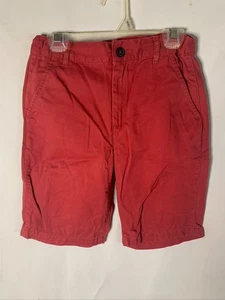 Boy's Children's Place Size 10 - Red Chino Shorts w/ Adj Waist 23" x 8" - Picture 1 of 3