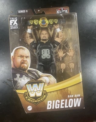 Boneco WWE Elite Collection BAM BAM BIGELOW Legends Series 11 Mattel WWF ECW WCW - Imagem 1 de 2