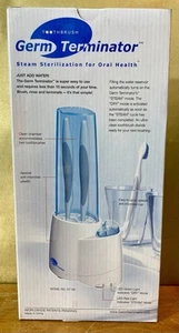 Germ Terminator GT100 Toothbrush Sanitizer Steam NEW SEALED - Imagen 1 de 7