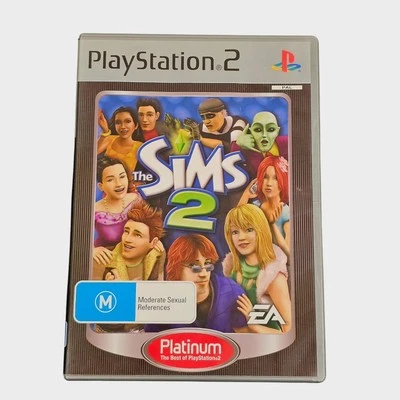 The Sims 2 PlayStation 2 Sony PS2 PAL Platinum EA Game Complete Life Simulation - Image 1 of 4