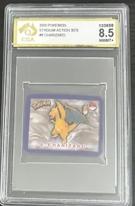 2000 Pokémon Stadium Action 3D's | #6 Charizard | CGA Graded 8.5 | Tazo - Bild 1 von 2