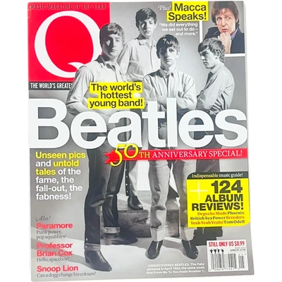 Q Magazine 50th Anniversary Special May 2013 - The Beatles Foto 1 de 4