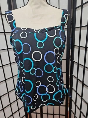 Camiseta Tankini Mujer Colección Playa Verano Caribeña Talla 16 Foto 1 de 4