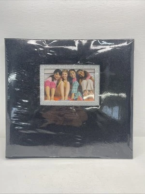 Álbum de fotos/libro de recortes de 10 páginas negro brillante nuevo Foto 1 de 4