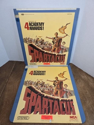  Spartacus - CED VIDEODISC Kirk Douglas, Tested  - Image 1 of 4