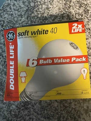 GE Doubled Life Soft White 40 - Image 1 of 4