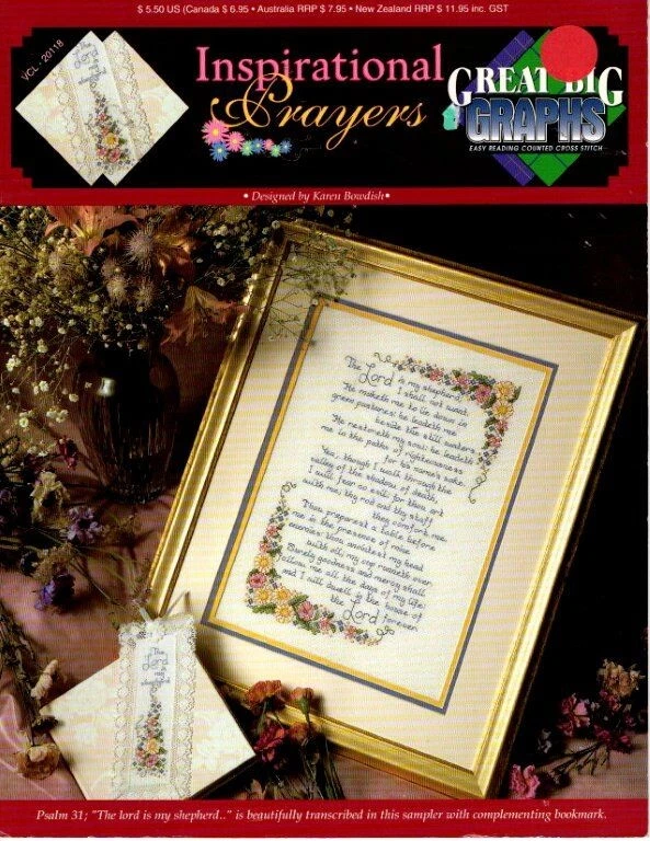 GREAT BIG GRAPHS  INSPIRATIONAL PRAYERS PSALM 31; THE LORD IS MY SHEPHERD - Image 1 of 1