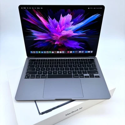 Apple MacBook Air 13 2022 M2 8-Core CPU 8-Core GPU 256GB Space Gray Latest MacOS - Image 1 of 4