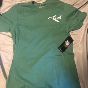 NEW YORK JETS NFL '47 KURZÄRMLIGES HERRENHEMD HINTEN 2 RÜCKEN SMALL - Bild 1 von 2