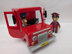 Postman Pat Toy Vehicle Large Friction RM Van Pat Jess Ajay Figures NHC - Picture 1 of 6