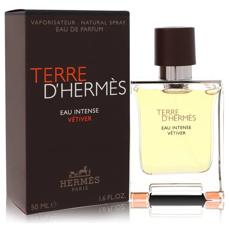 Terre D'hermes Eau Intense Vetiver Eau De Parfum Spray Por Hermes 1.7 OZ Eau De P Foto 1 de 1