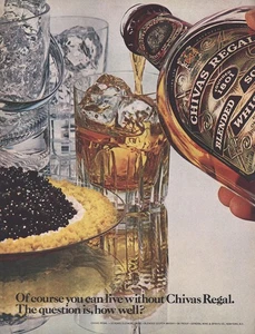 1979 Chivas Regal: Of Course You Can Live Without Vintage Print Ad - Picture 1 of 1