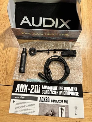 Audix ADX20I Cardioid Condenser Instrument Microphone - Image 1 of 2