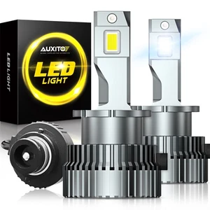 Faros LED de haz alto bajo AUXITO D2S blancos súper brillantes CANBUS - Imagen 1 de 11