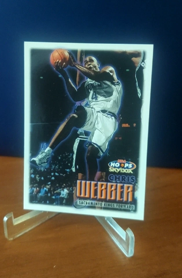 1999-00 Skybox NBA Hoops #140 Chris Webber Base Card Sacramento Kings  - Image 1 of 1