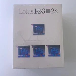 LOTUS 123 RELEASE 2.2 IBM LOTUS123 - New In Sealed Box - Picture 1 of 6