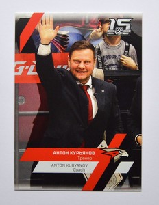 2022-23 Sereal KHL Premium Coaches #COA-P-006 Anton Kuryanov