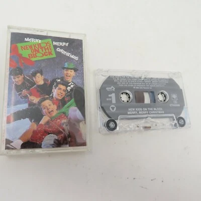 Vintage New Kids on the Block - Merry Christmas 1989 Cassette Tape - Image 1 of 4
