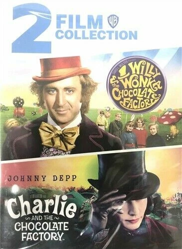 BRAND NEW Willy Wonka + Charlie and the Chocolate Factory DVD SEALED Ships Today - Image 1 of 1