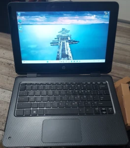 HP X360 11 G1 EE 2-in-1 Touch Laptop Pentium 11.6" Windows 11 4GB RAM 128GB SSD - Afbeelding 1 van 12