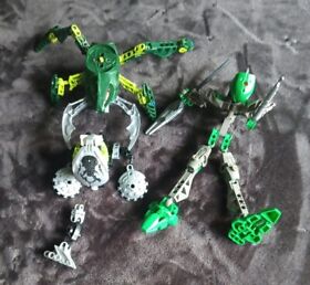 Lego Bionicle 8573 Nuhvok-KAL Bohrok- Visorsk-Kederak ECT - Incomplete 