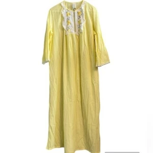 Yellow vintage new dead stock nightgown L - Picture 1 of 5