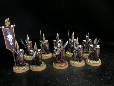 Warhammer AOS DPS painted Daugthers of Khaine Bleakswords SK5077 - image 1 of 4